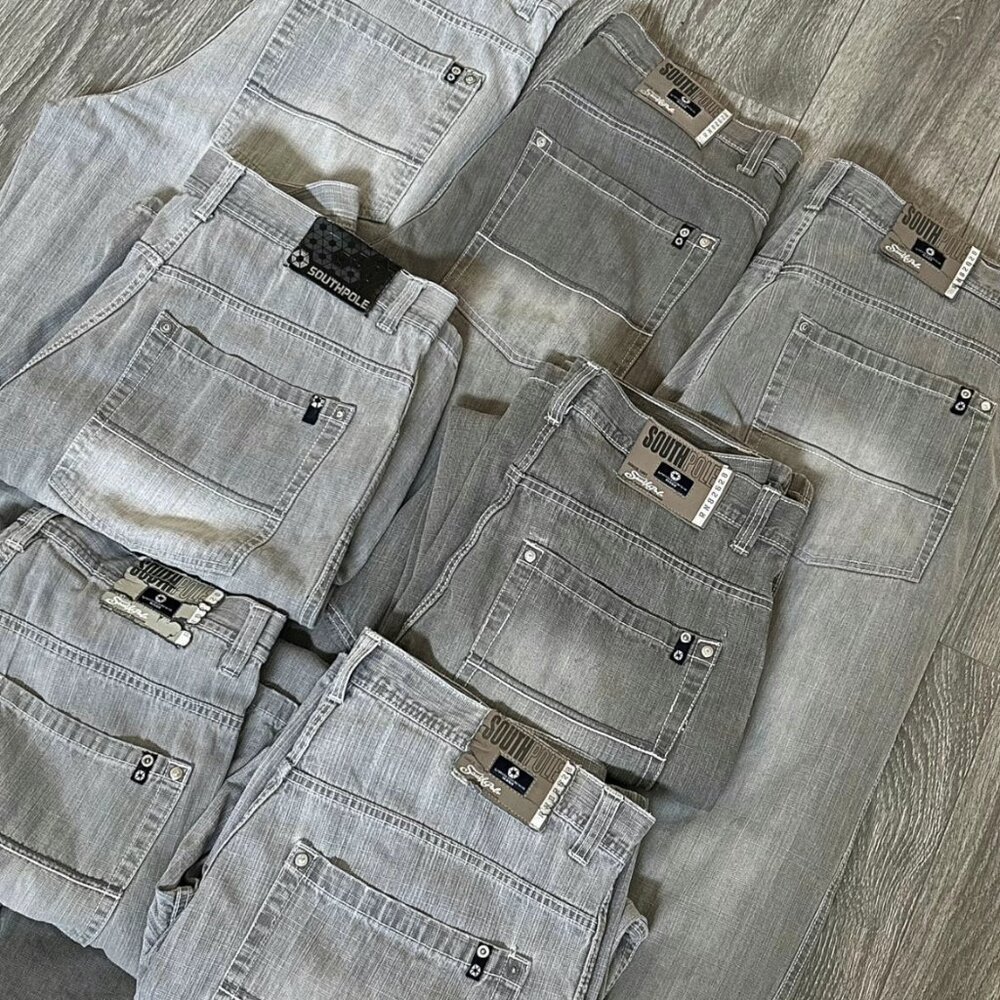 SOUTHPOLE GREY JEANS ISOOOO